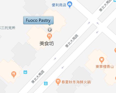 Fuoco Pastry 的地理位置
