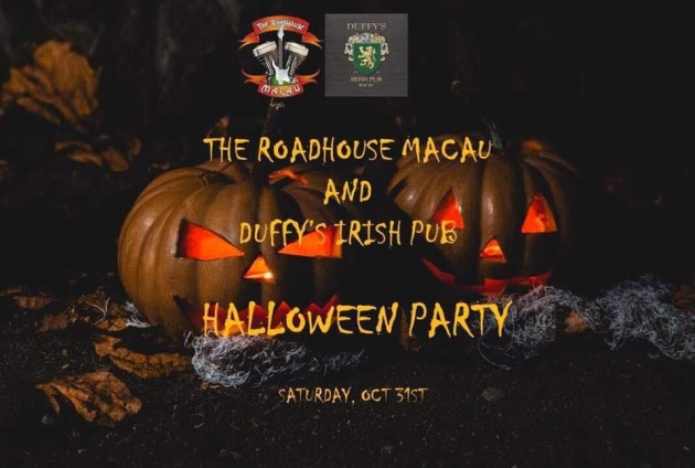 Duffy's Irish Pub 及 澳門路屋 - Halloween Party at Duffy's Pub and The Roadhouse Macau