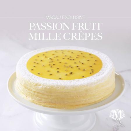 澳門限定 - 熱情果千層蛋糕 (Passion Fruit Mille Crepes)