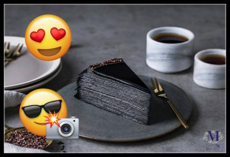 【香港必試甜品】嶄新黑色體驗！Lady M 竹炭咖啡千層蛋糕10月19日正式登場