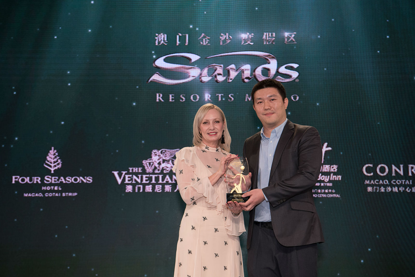 中國國際旅行社總社有限公司榮獲 最佳休閒市場合作夥伴獎