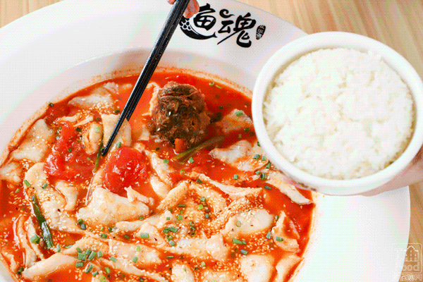 魚魂 - 蕃茄湯