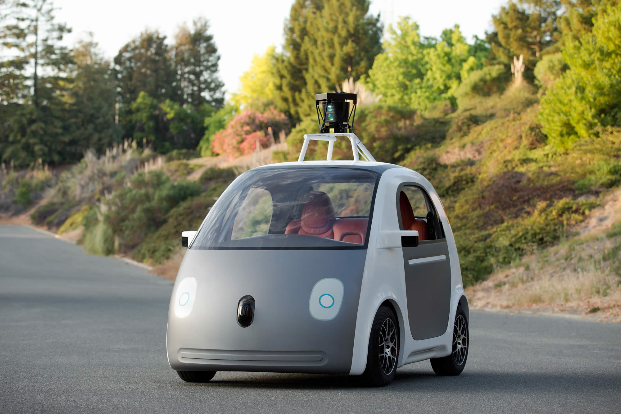 Google無人駕駛車舊款設計