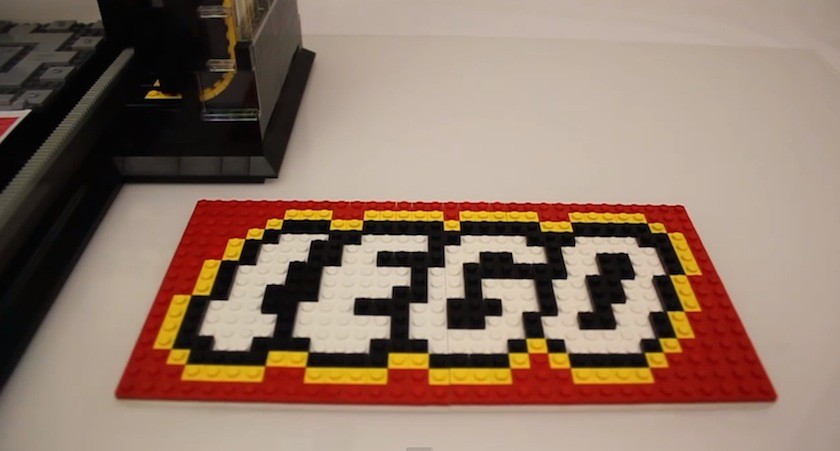 製成品的LEGO