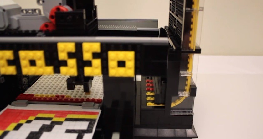 LEGO機的細部結構