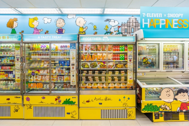 澳門 7-11 X Snoopy 專屬慨念店舖 - 冷凍食品