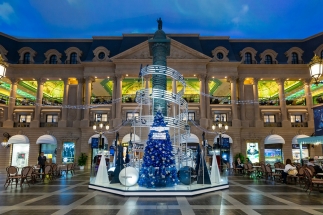浪琴聖誕裝飾 @巴黎人購物中心 凡登廣場