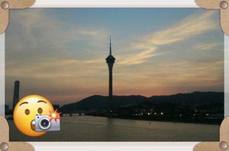 【澳門必影美景】不可錯過的浪漫！最愛夕陽下的澳門旅遊塔