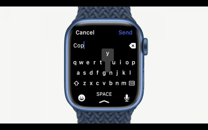 Apple Watch 7 最大最先進螢幕