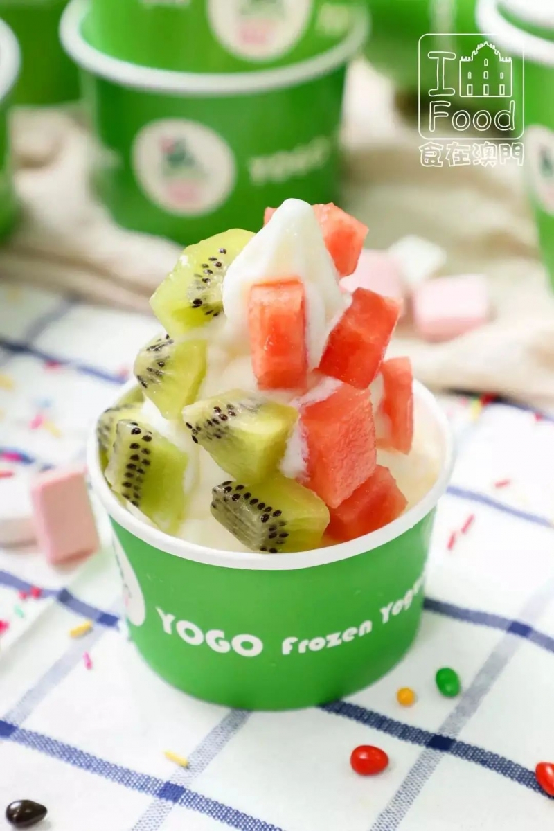 YOGO Frozen Yogurt - 西瓜奇異果乳酪雪糕
