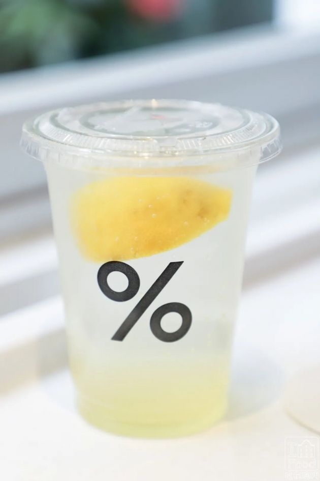 %Arabica - 檸檬氣泡水（賣相）