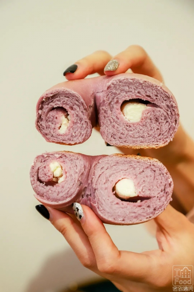 i-Bagel - 紫薯忌廉芝士貝果（餡料）
