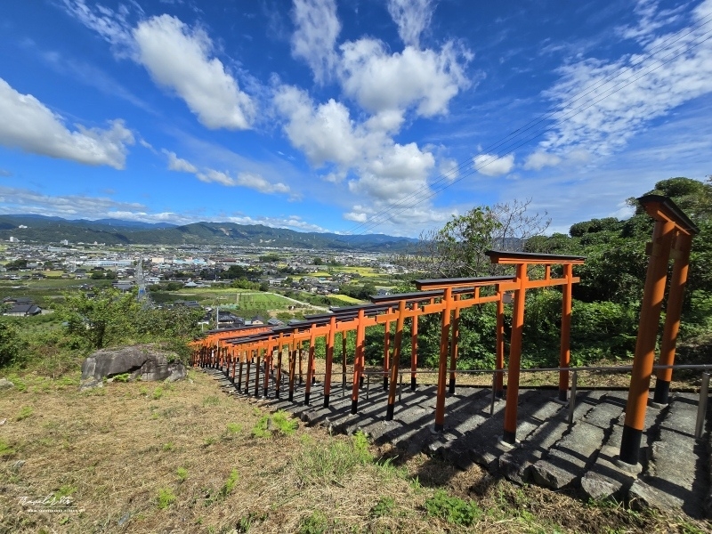 【日本。九州自駕】※景點※ 福岡 浮羽稻荷神社 ~