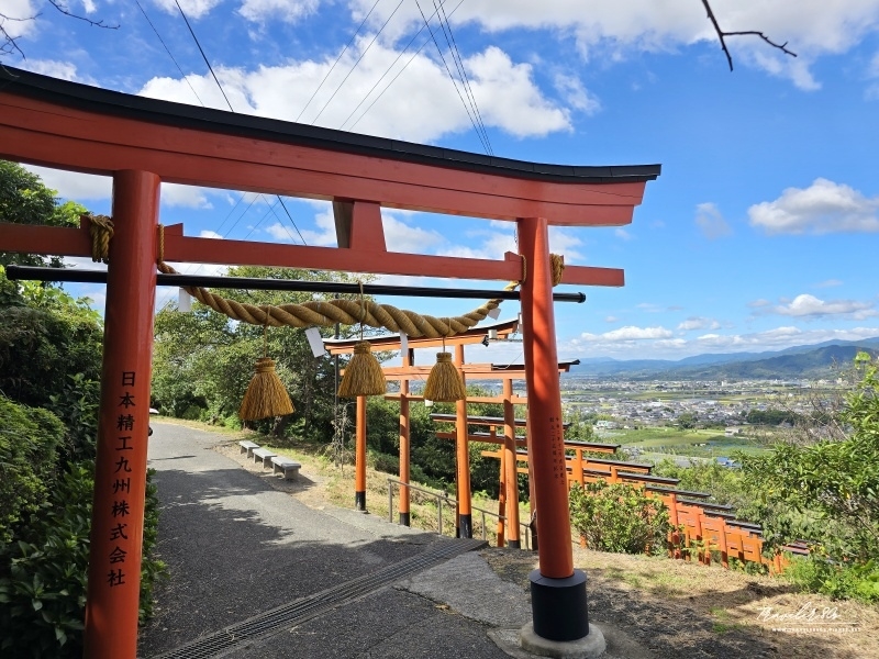 【日本。九州自駕】※景點※ 福岡 浮羽稻荷神社 ~