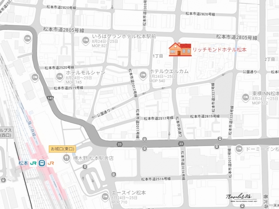 【日本。長野】├住宿┤松本 Richmond Hotel (