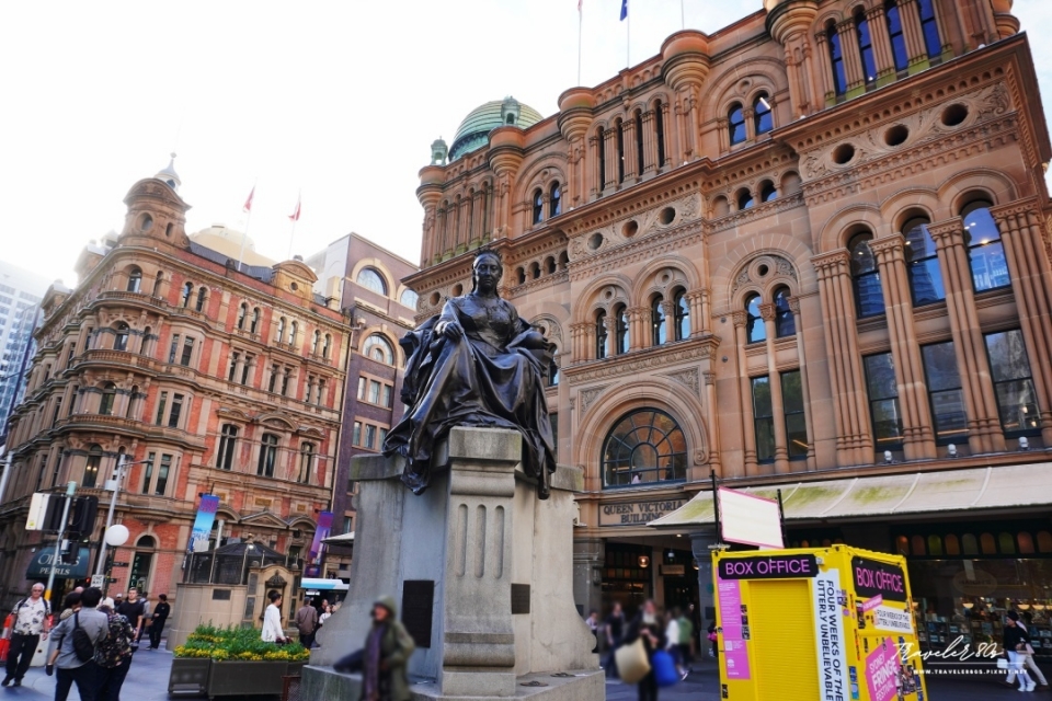 【澳洲。悉尼】維多利亞女王大廈 Queen Victoria